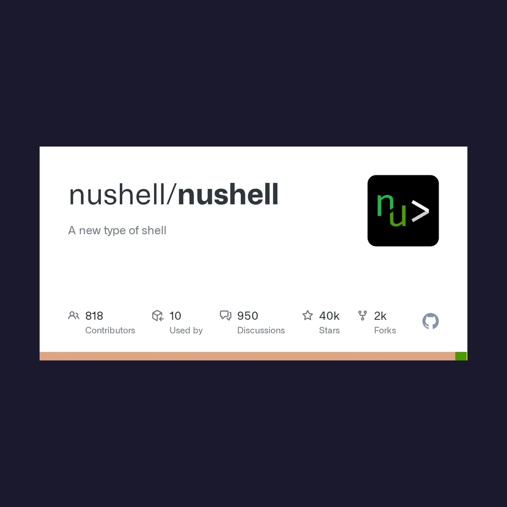 Nushell 2026 完整指南：把数据当数据处理的现代 Shell
