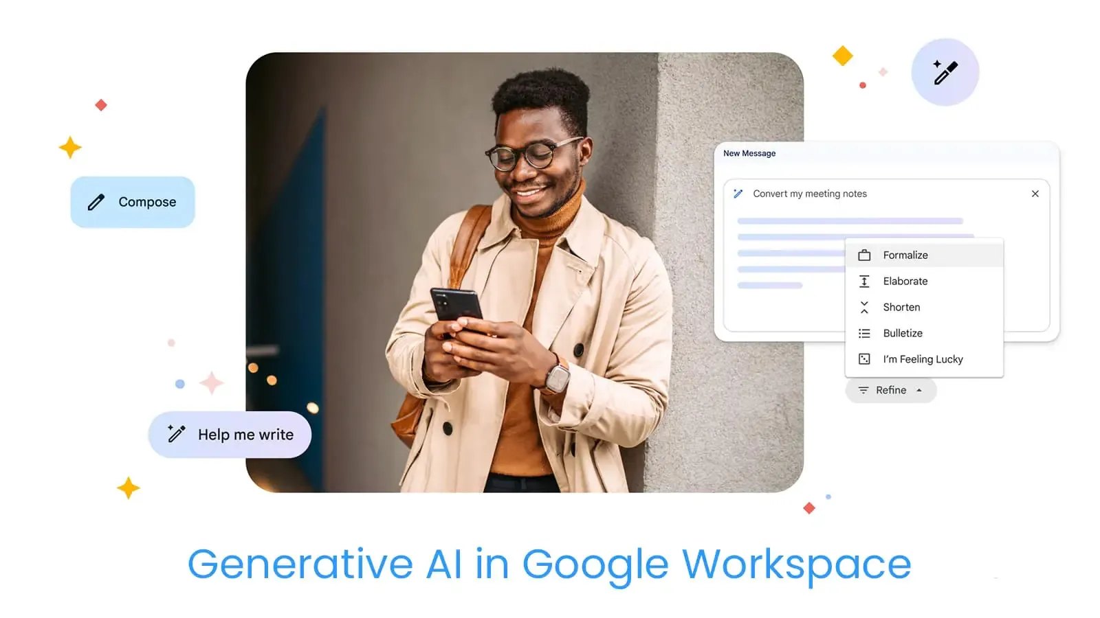 Google Docs AI 功能激活界面