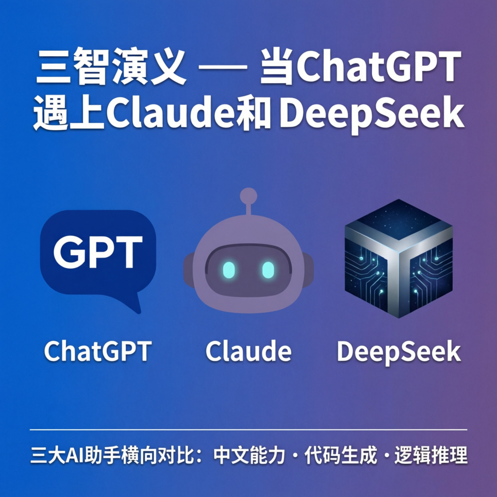 三智演义 - 当ChatGPT遇上Claude和DeepSeek