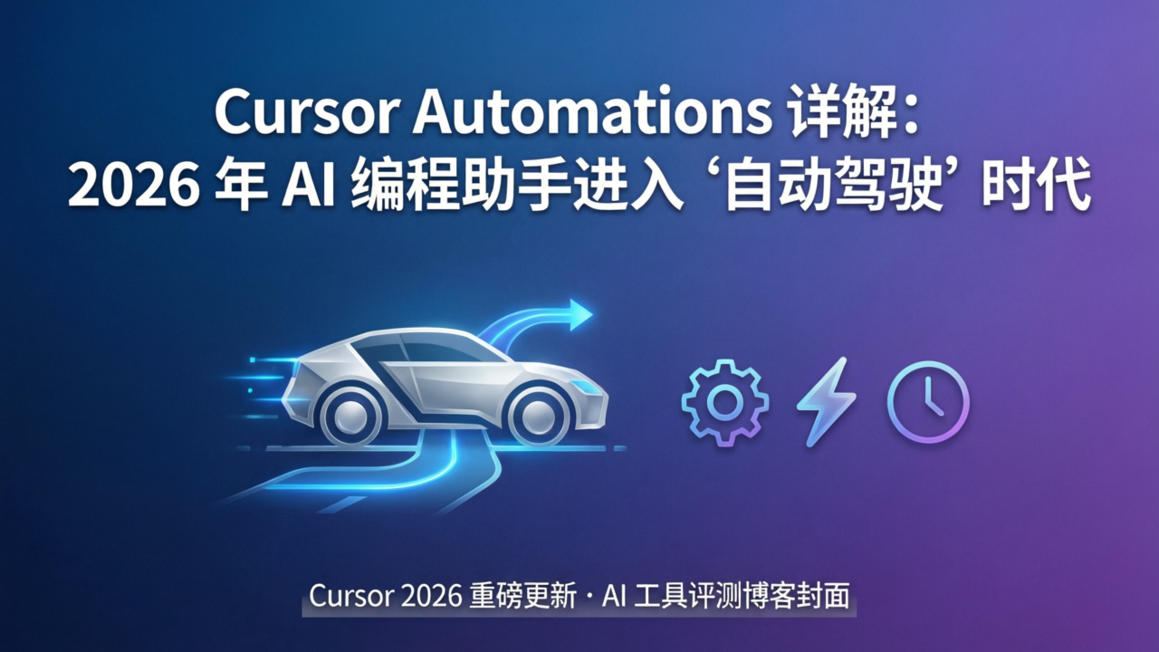 Cursor Automations 详解：2026 年 AI 编程助手进入"自动驾驶"时代