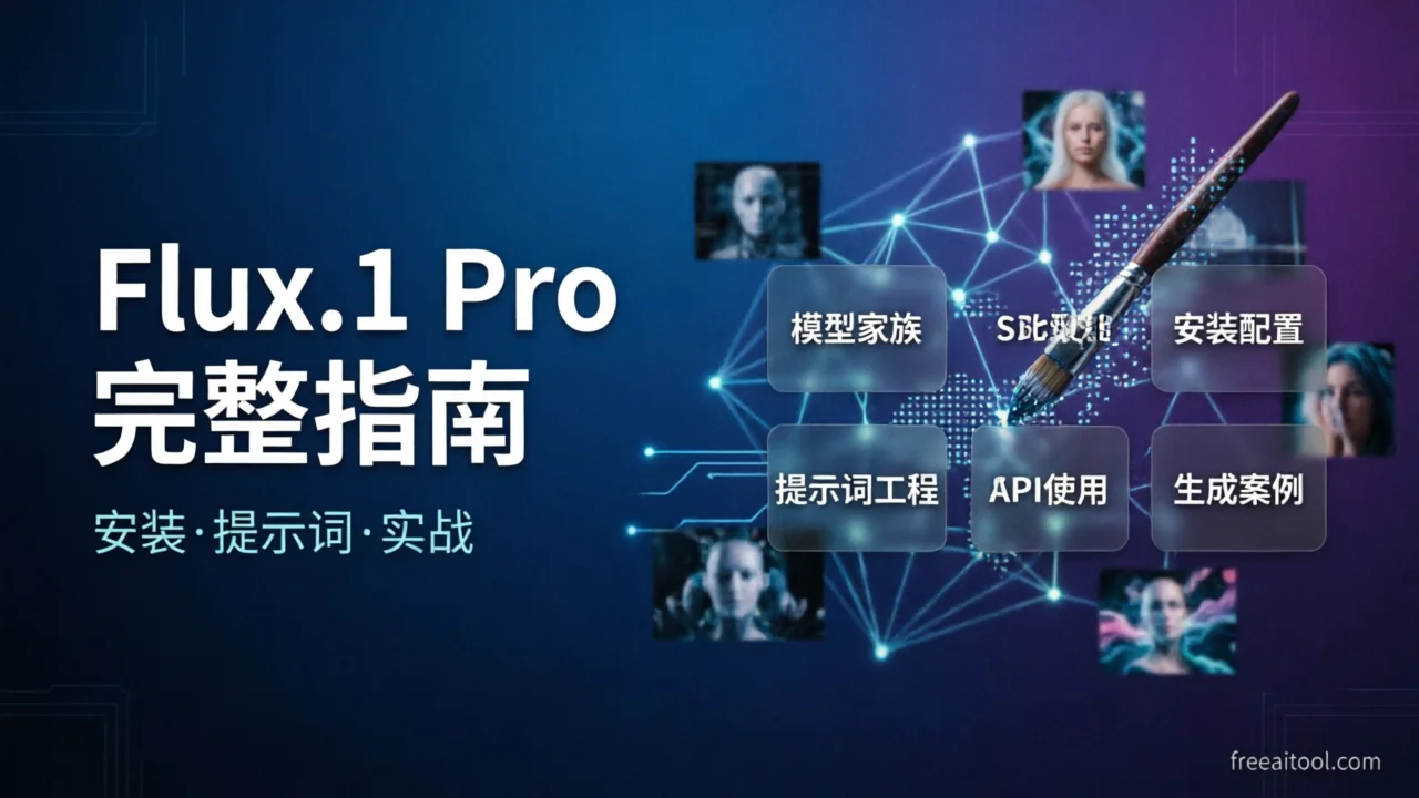 Flux.1 Pro 完整指南：安装、提示词技巧与实战案例