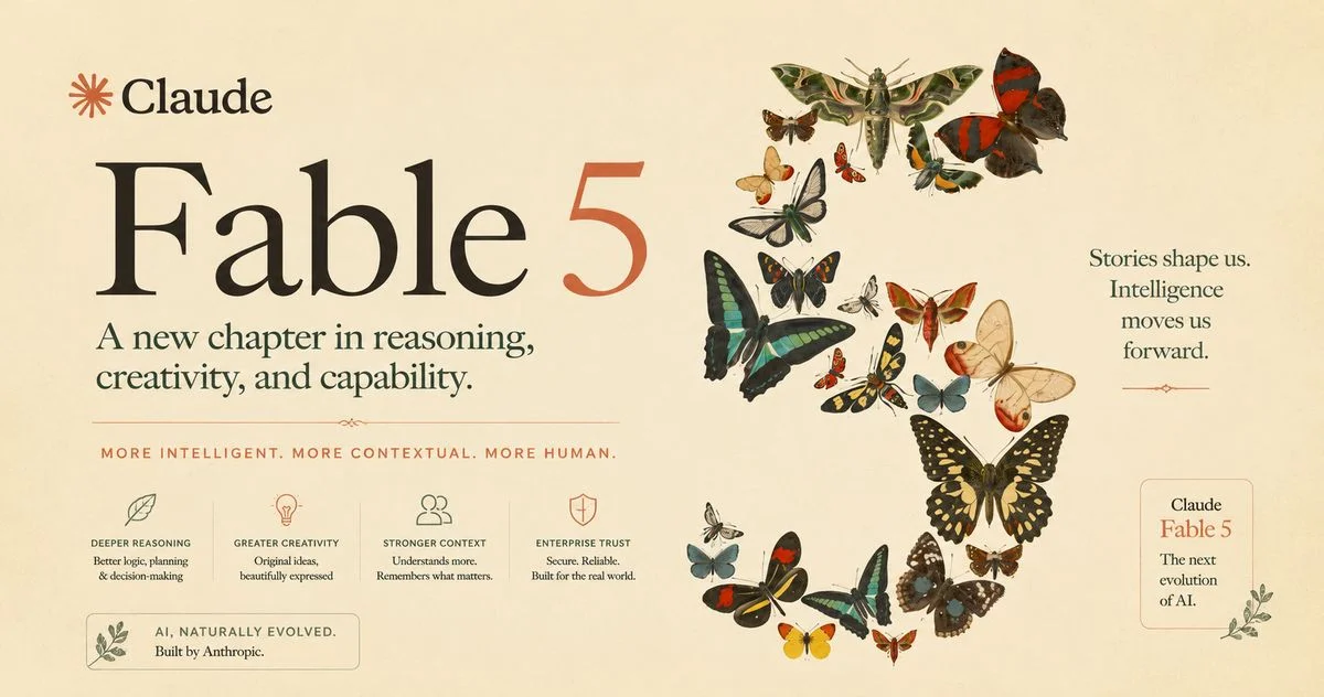 Claude Fable 5 完全指南 2026：Anthropic 最强 coding 模型，长任务处理能力提升 3 倍