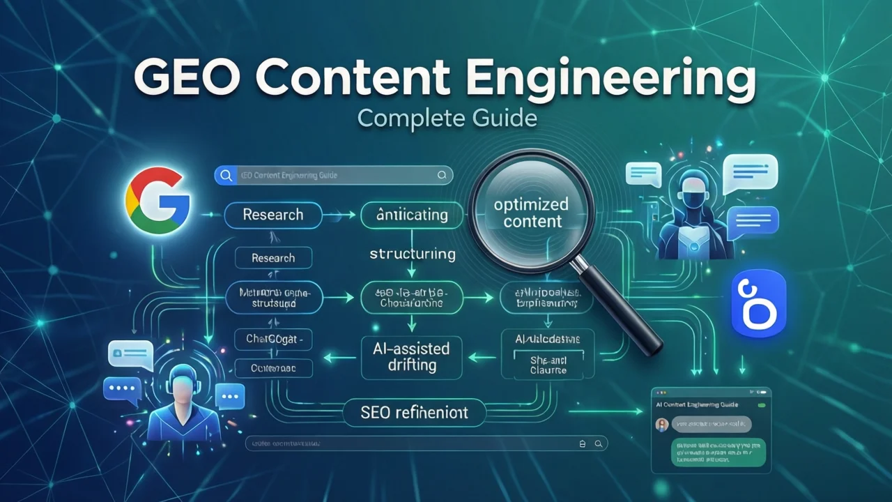 GEO 内容工程完全指南：AI 搜索时代的 SEO 新范式 2026
