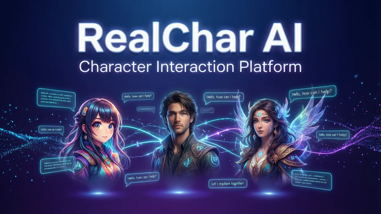 RealChar 深度解析：开源 AI 实时角色交互平台部署与自定义指南
