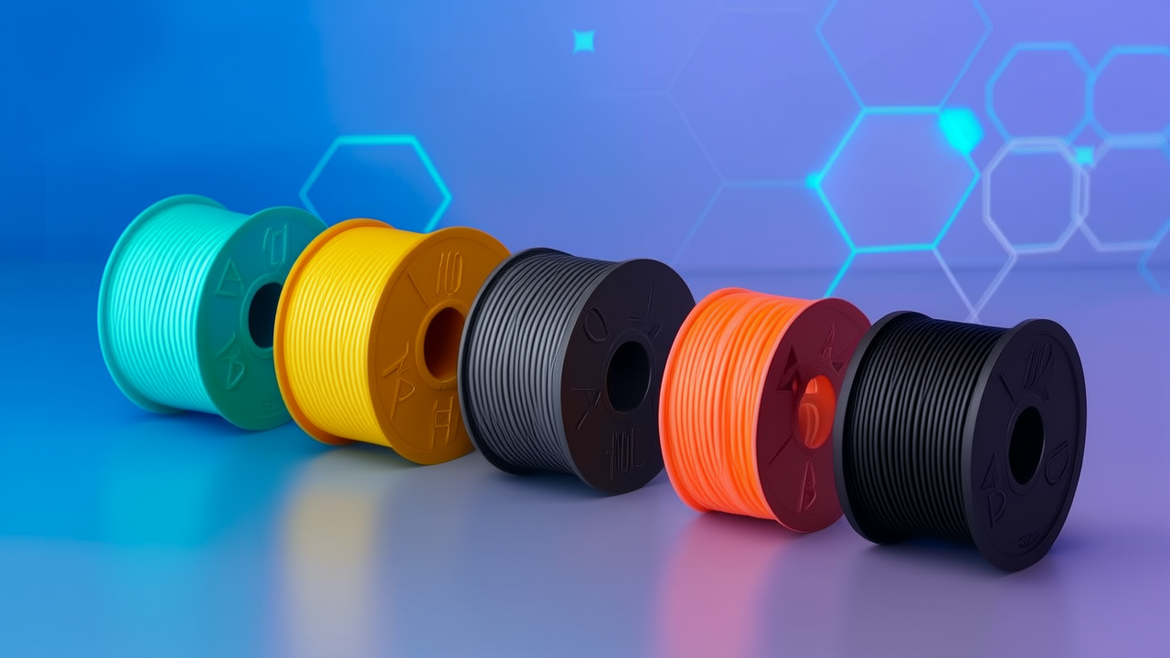PLA vs PETG vs ABS vs TPU：2026 年 3D 打印耗材完全对比指南