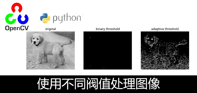 OpenCV Python  使用阀值处理图像(threshold)