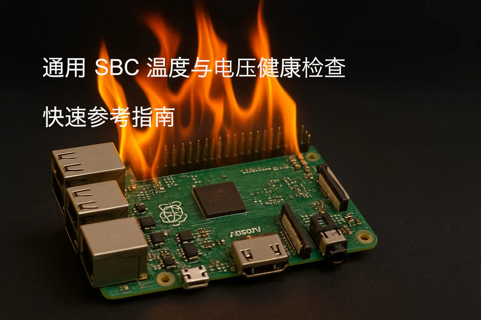 通用 SBC 温度与电压健康检查 — 快速参考指南