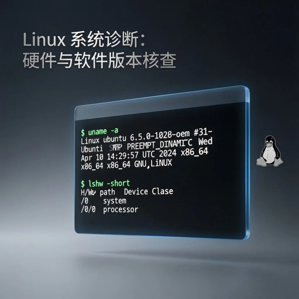 从命令行检查 Linux 硬件和软件版本
