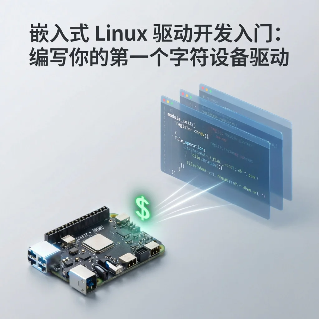 嵌入式 Linux 驱动开发入门：编写你的第一个字符设备驱动