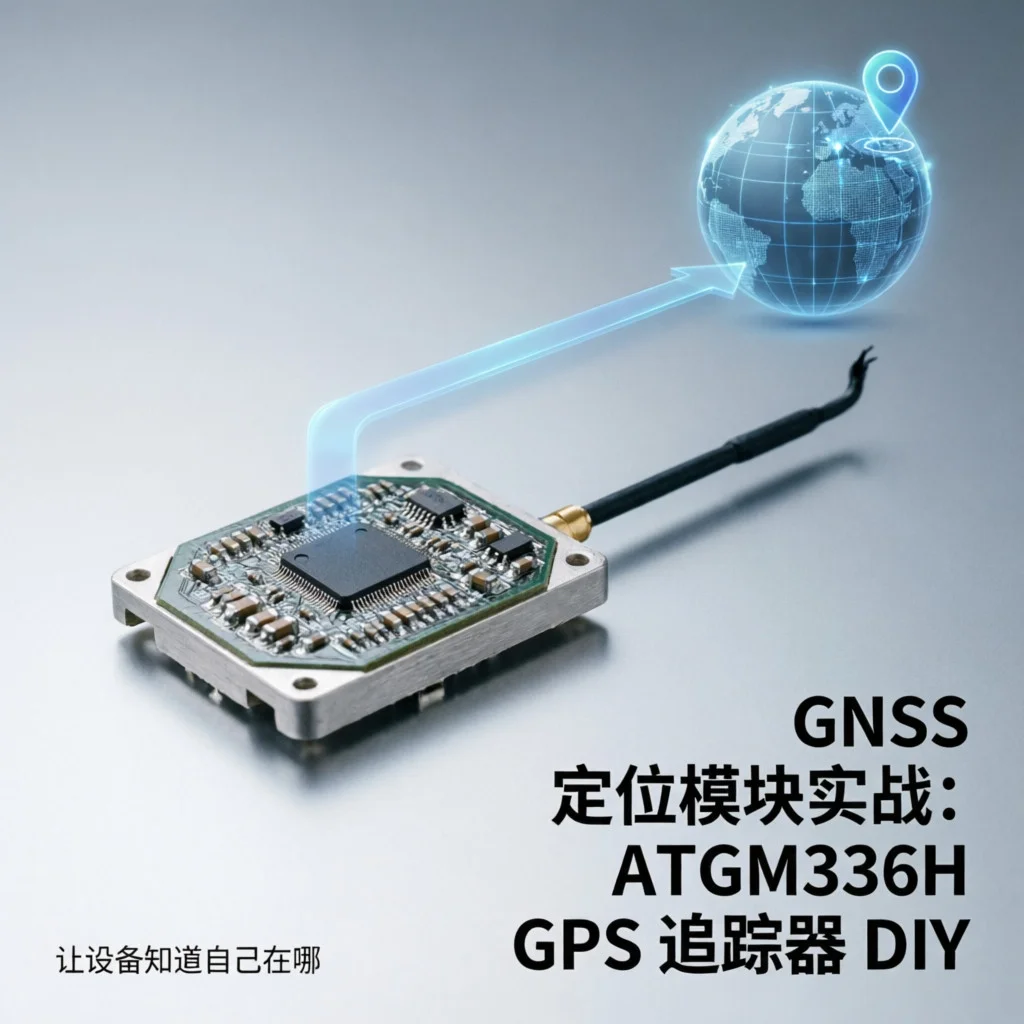 GNSS 定位模块实战：ATGM336H GPS 追踪器 DIY，让设备知道自己在哪
