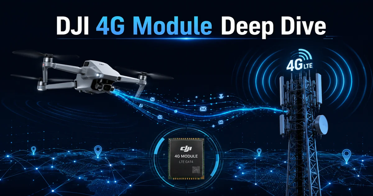DJI 4G Module Explained: How It Works + DIY Alternatives (2026)